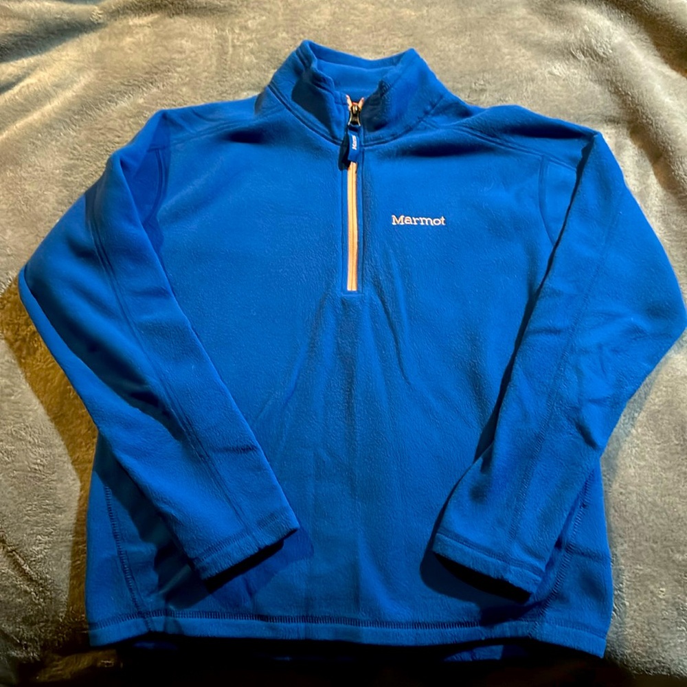 Kids Marmot fleece jacket size L (10-12)